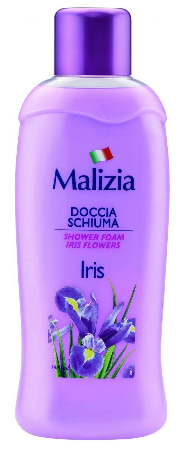 Пена для душа и ванны Malizia Iris Flower, 1 л