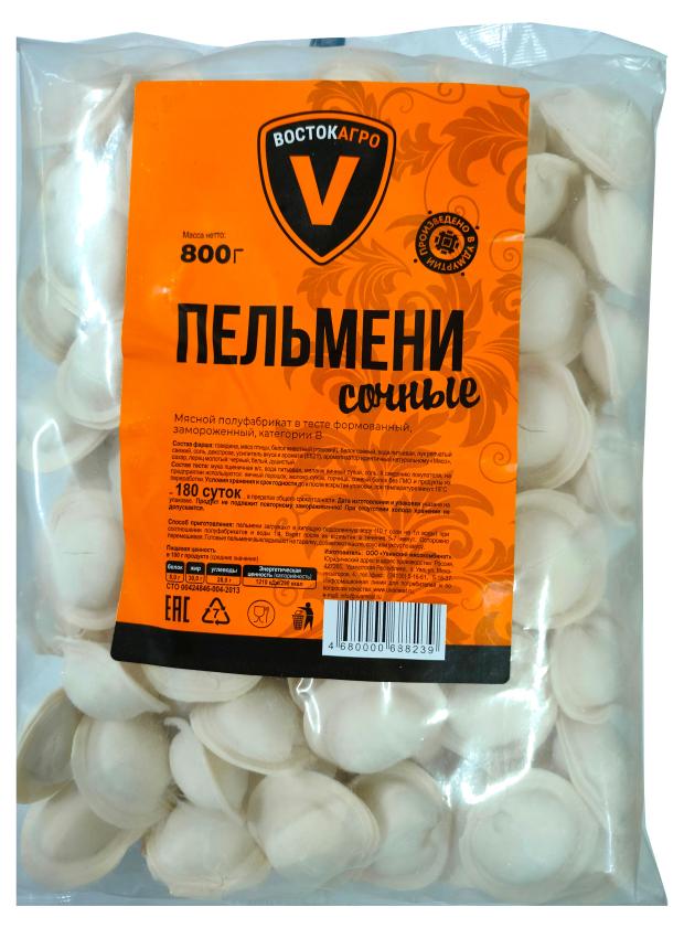 Пельмени ВостокАгро Сочные, 800 г