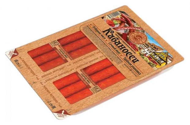 

Колбаски «Мясная история» кабаносси полукопченые, 400 г
