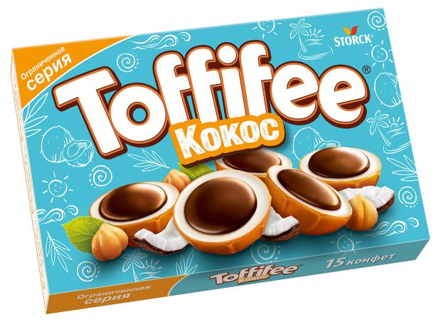 конфеты toffifee 125гр Конфеты Toffifee Кокос, 125 г