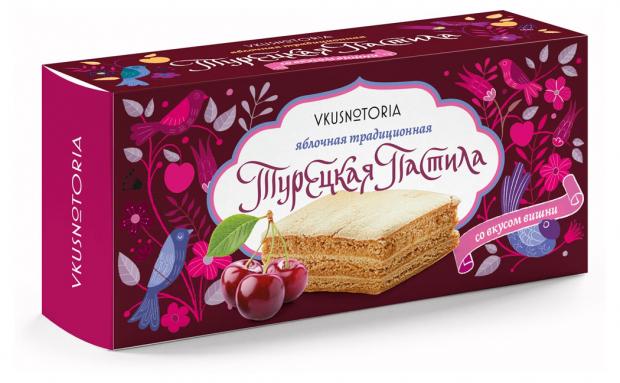 Пастила Vkusnotoria Турецкая с вишней, 100 г