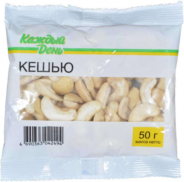 

Кешью «Каждый День» сушеный, 50 г