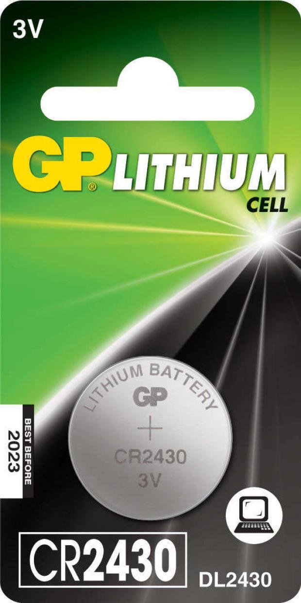 

Батарейка GP Lithium CR2430, 1 шт