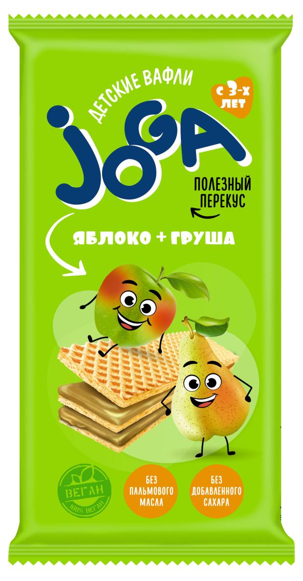 

Вафли Joga яблоко груша, 35 г