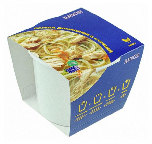 

Суп Zlatoust Лапша с курицей, 300 г