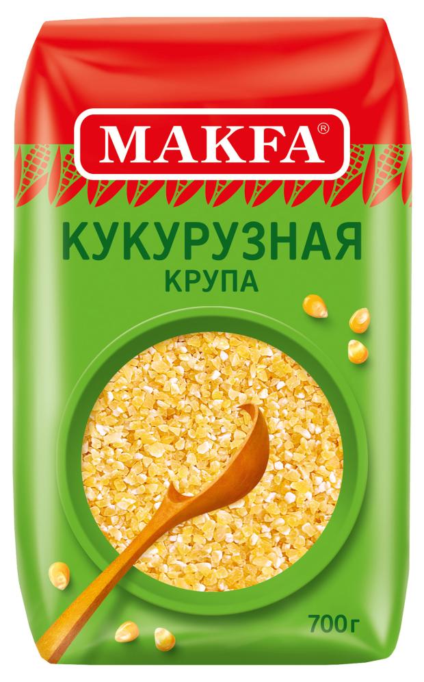 цена Крупа кукурузная Makfa, 700 г