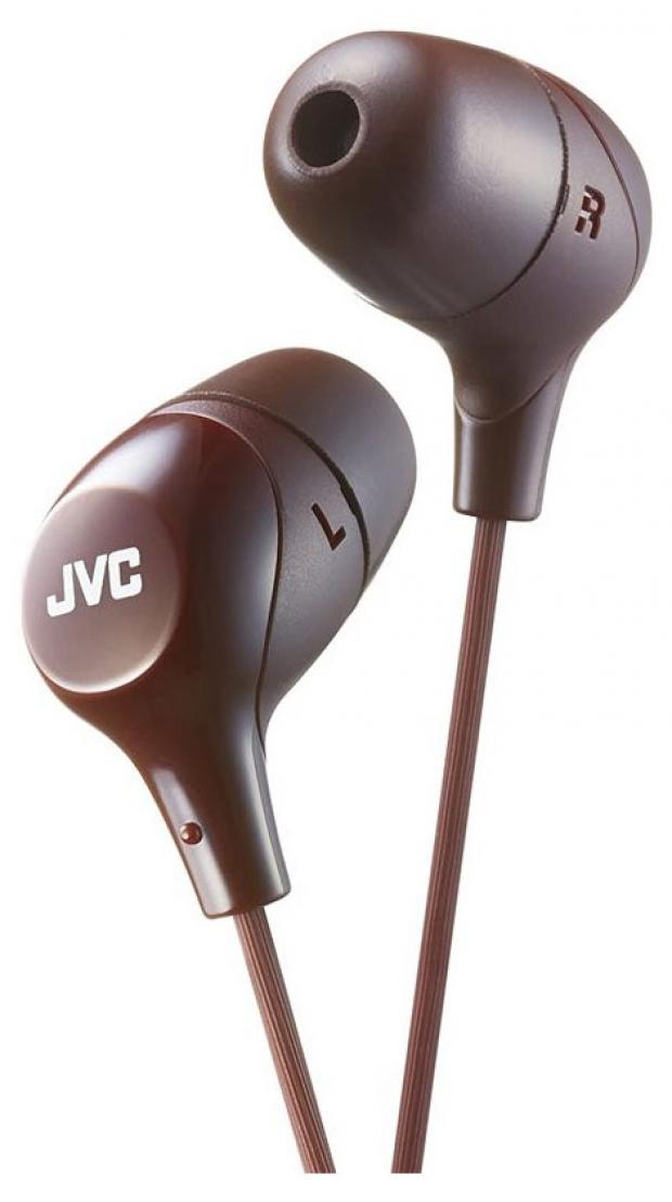

Наушники JVC HA-FX38M с микрофоном коричневые