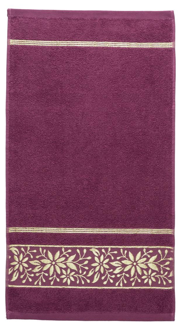 

Полотенце Comfort Life махровое красное, 70х130 см