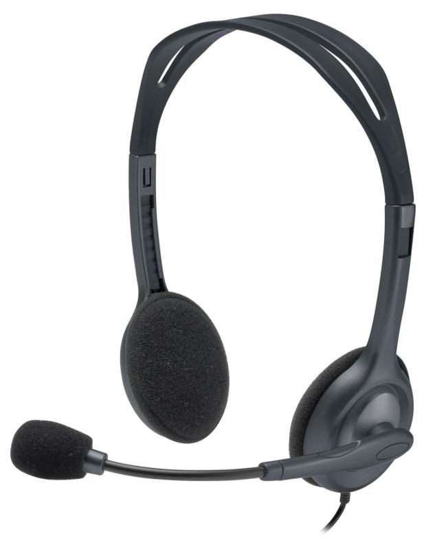 

Гарнитура для пк Logitech H111 серая