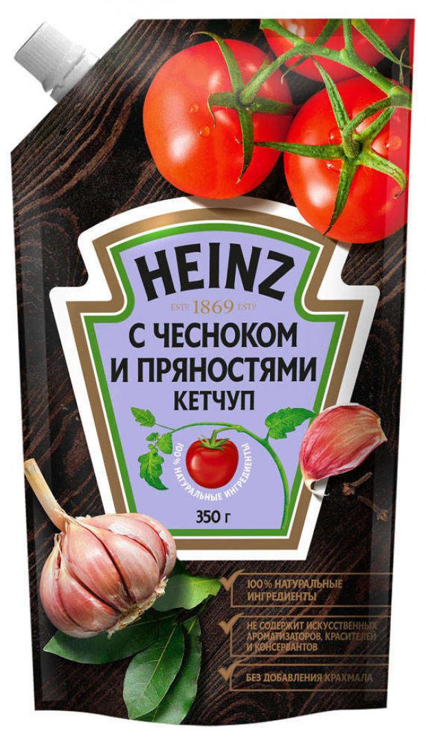 

Кетчуп томатный Heinz чеснок и пряности, 320 г