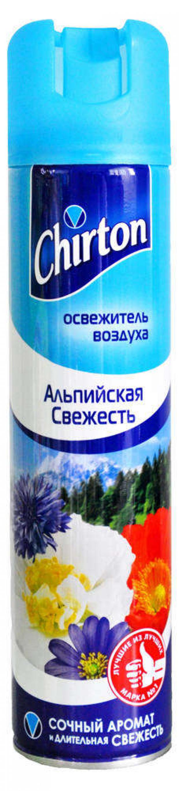 

Освежитель воздуха Chirton Альпийская свежесть, 300 мл