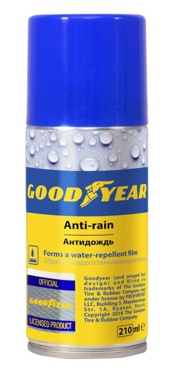 

Аэрозоль антидождь Goodyear, 210 мл