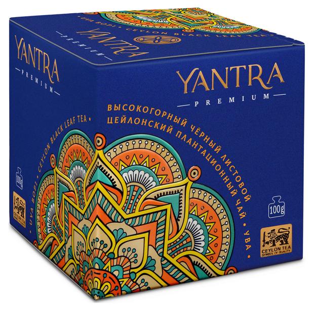 

Чай черный Yantra Премиум листовойстандарт BOP1, 100 г