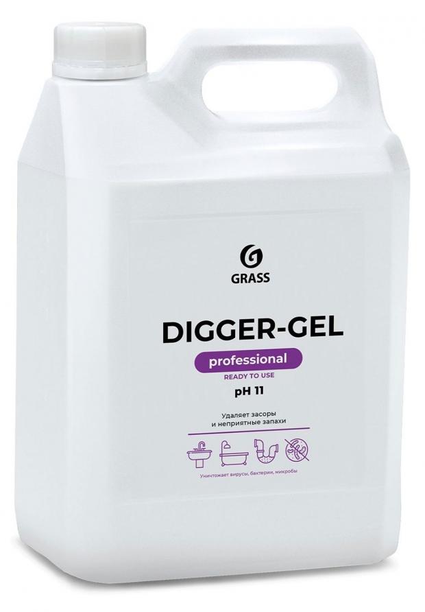 

Гель для прочистки канализационных труб Grass Digger-gel, 5 л