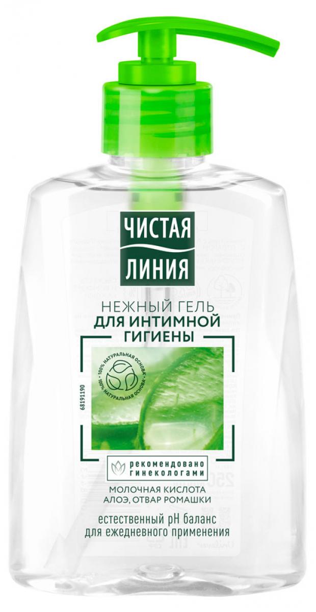 

Гель для интимной гигиены «Чистая Линия» Нежный, 250 мл