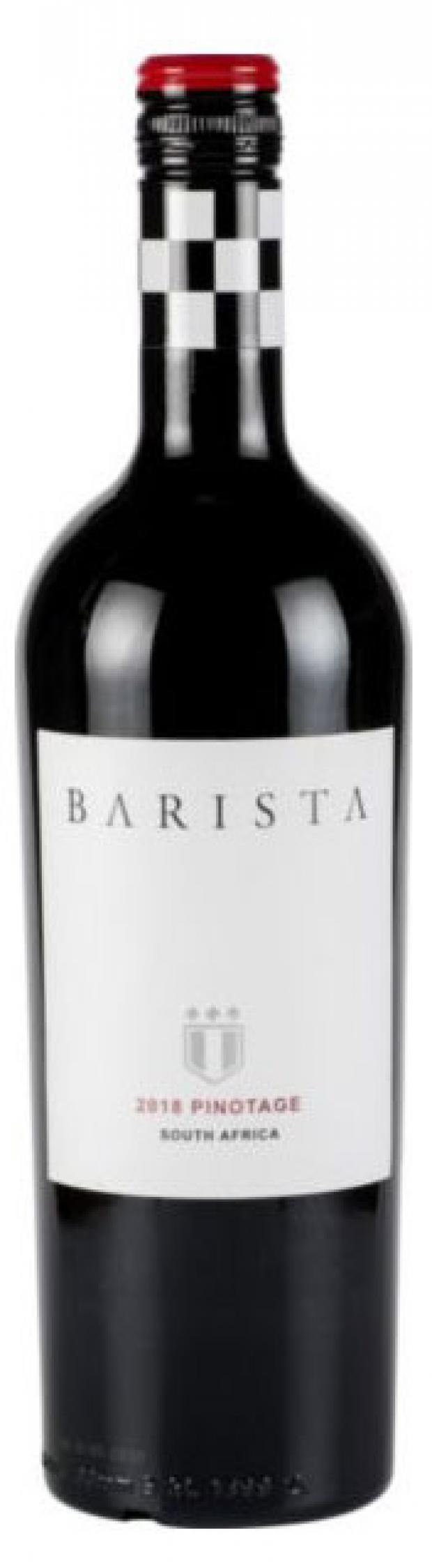 Вино Barista Pinotage сухое красное ЮАР, 0,75 л вино south point pinotage красное сухое юар 0 75 л