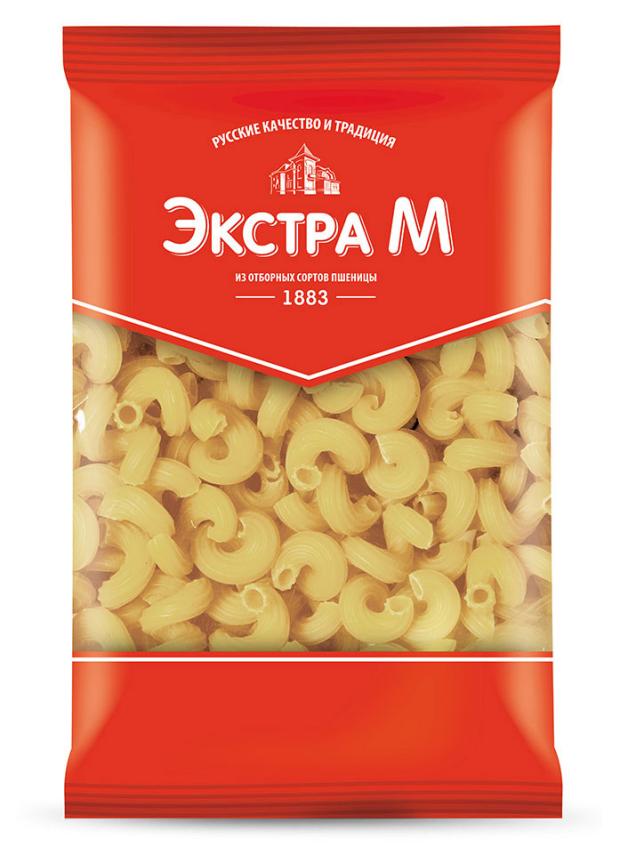 

Макаронные изделия Экстра М Рожки витые 75, 400 г