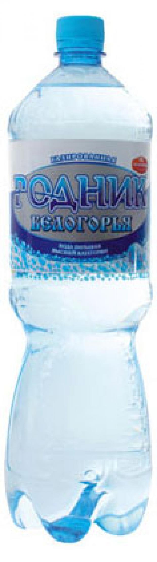 Вода минеральная Родник Белогорья газированная, 1,5 л
