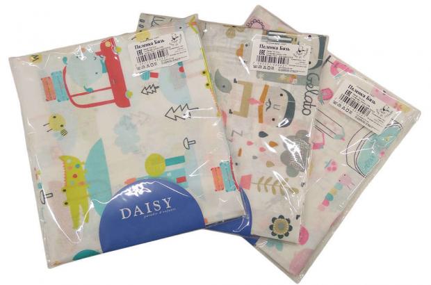 

Пеленка детские Daisy бязь 75x120 см, 1 шт