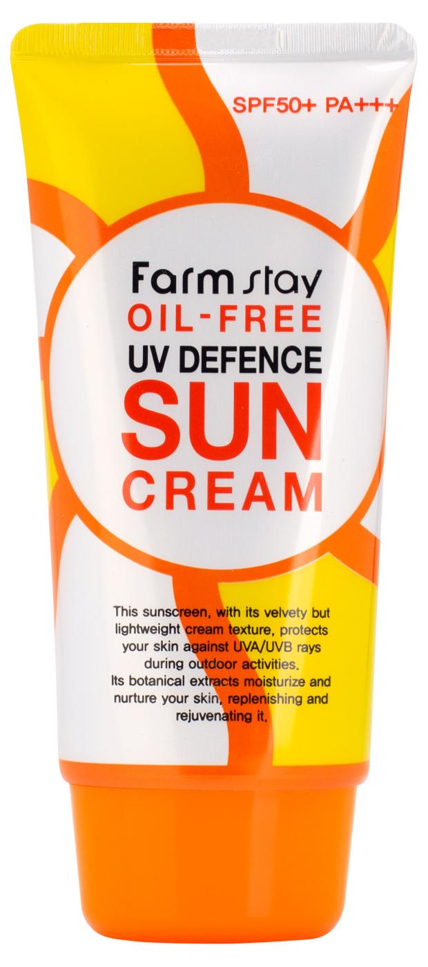 Крем солнцезащитный FarmStay Oil-Free UV Defence Sun Cream SPF50+ PA+++, 70 мл