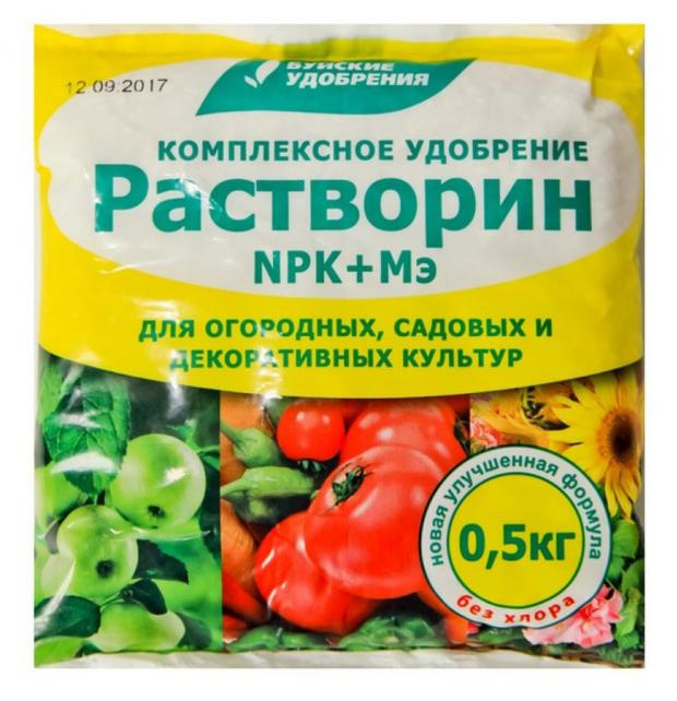

Удобрение водорастворимое «Буйские удобрения» Растворин марка Б, 500 г