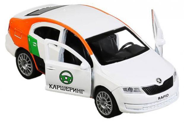 Машина металлическая Технопарк Renault Kaptur Каршеринг, 12 см