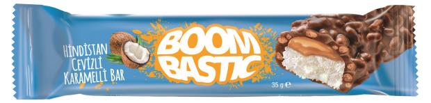 Батончик Solen Boombastic с кокосом, карамелью и рисом, 35 г