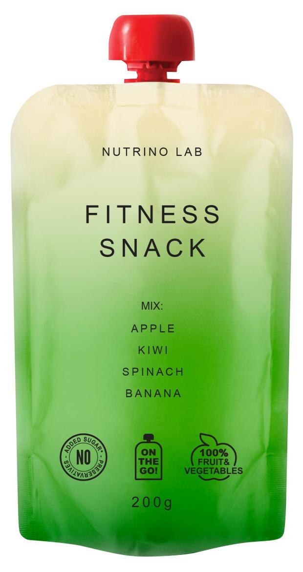 

Пюре фруктовое Nutrino Lab Fitness Mix яблоко киви шпинат банан с 3 лет, 200 г