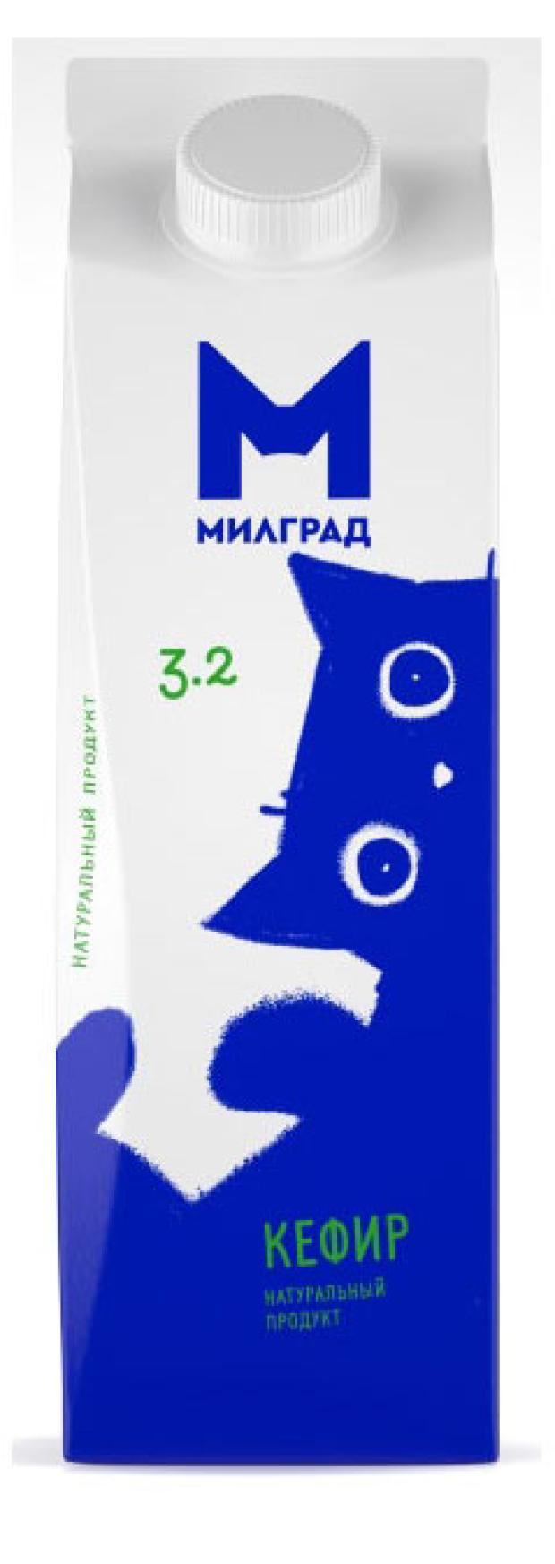

Кефир Милград 3,2% БЗМЖ, 900 г