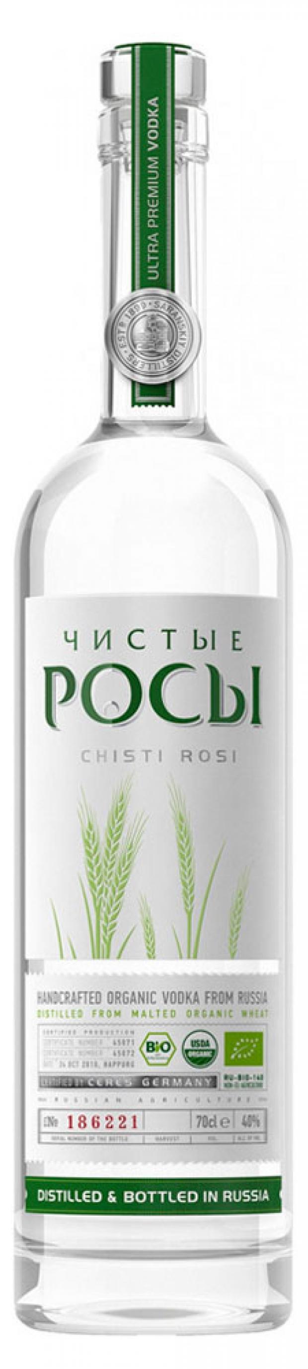 Водка Чистые Росы Россия, 0,7 л