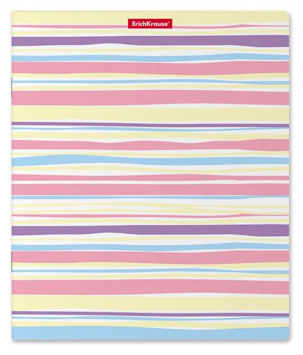 

Тетрадь общая ErichKrause Pastel Lines в клетку А5+, 48 л