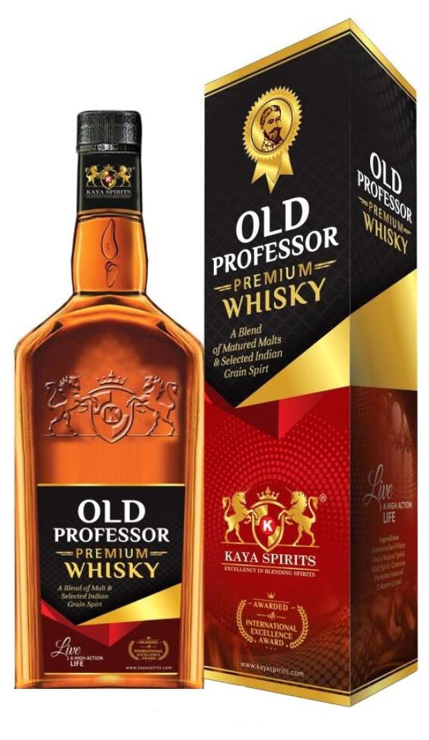 Виски Old Professor Индия, 0,75 л