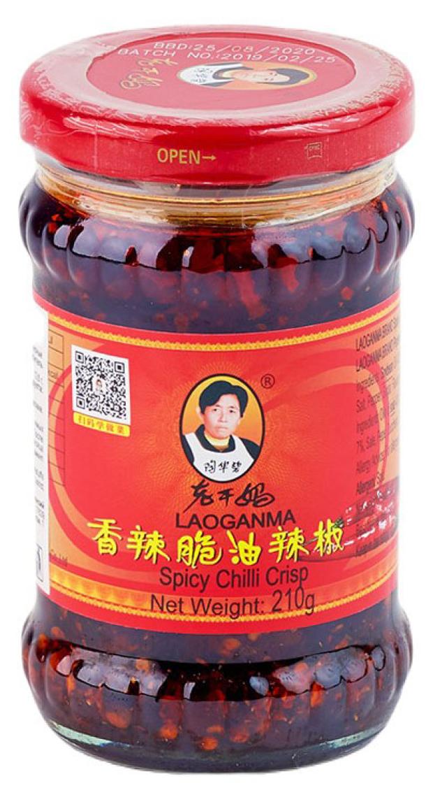 

Соус острый Lao Gan Ma с хрустящим перцем чили, 210 г