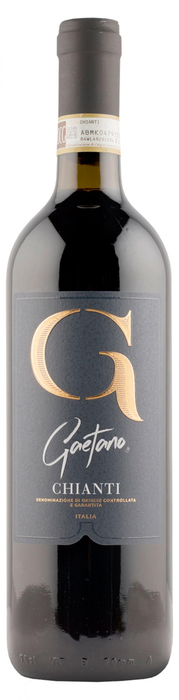 Вино Gaetano Chianti красное сухое Италия, 0,75 л