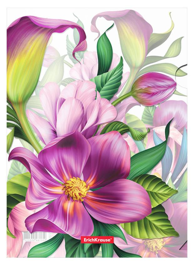 

Папка-уголок ErichKrause Tropical Flowers пластиковая, A4