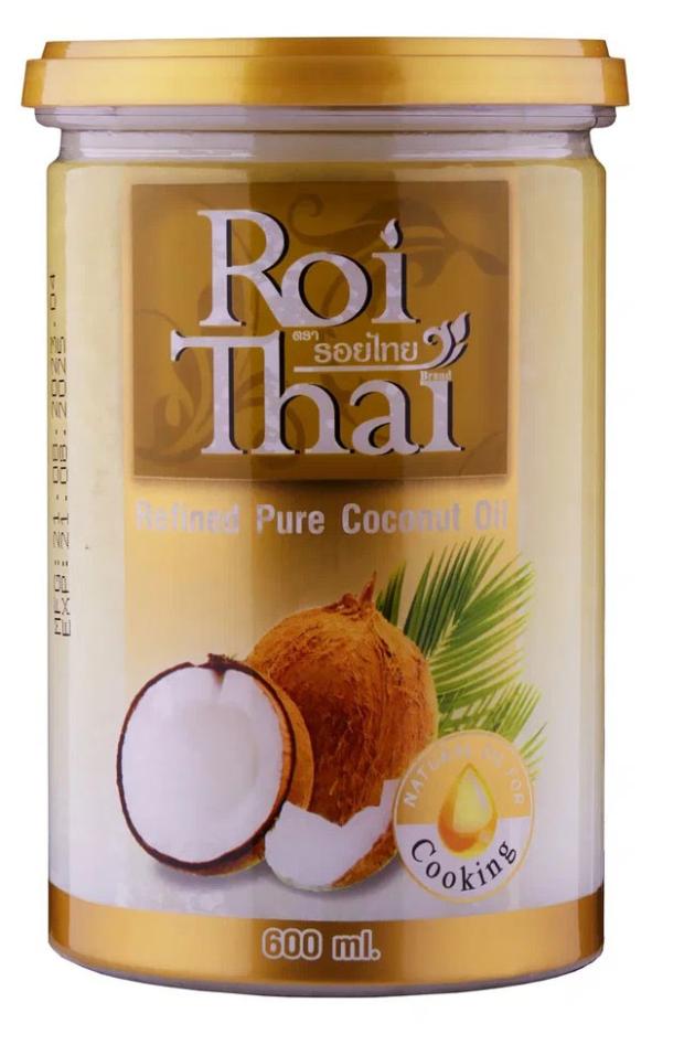 Масло кокосовое ROI THAI рафинированное, 600 г