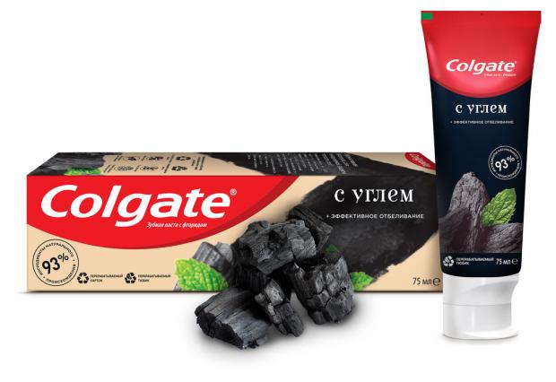 

Зубная паста Colgate Naturals Эффективное отбеливание с углем, 75 мл