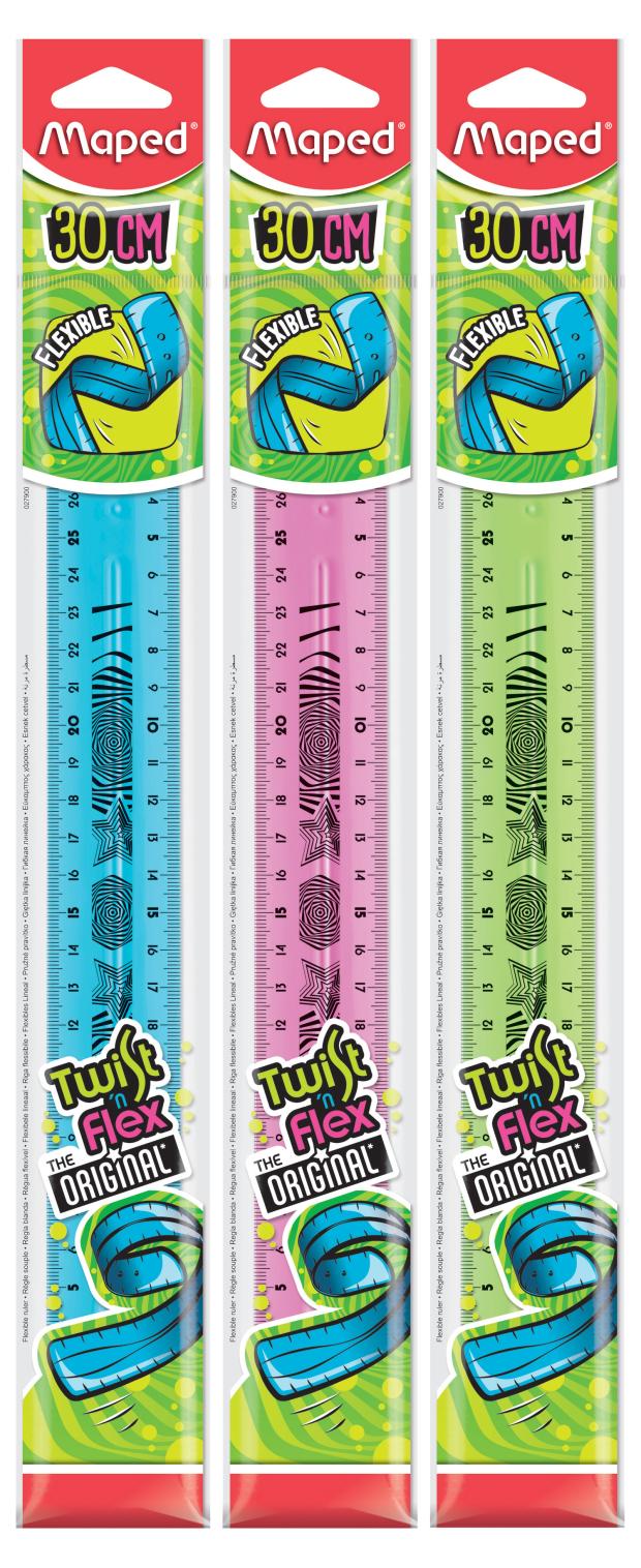 Линейка Maped Twist'n Flex 30 см, 1 шт