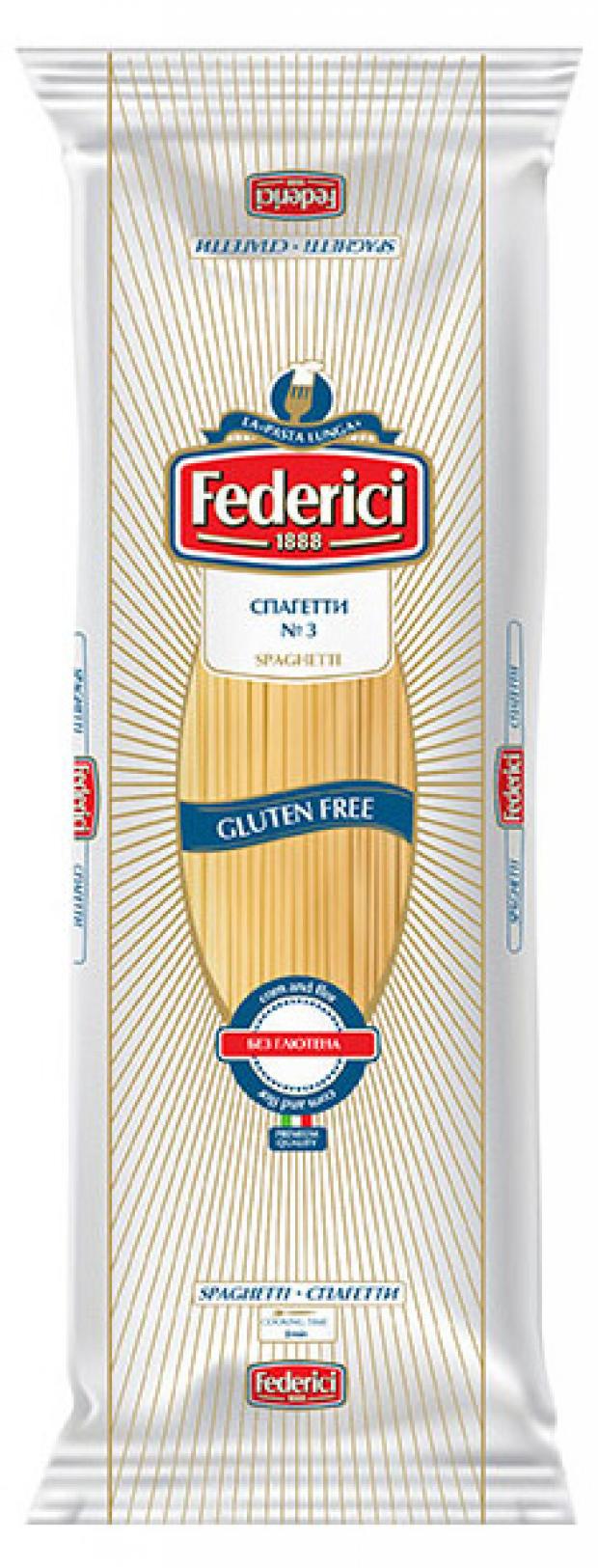 Спагетти Federici 3 без глютена, 400 г спагетти federici spaghetti 500 г