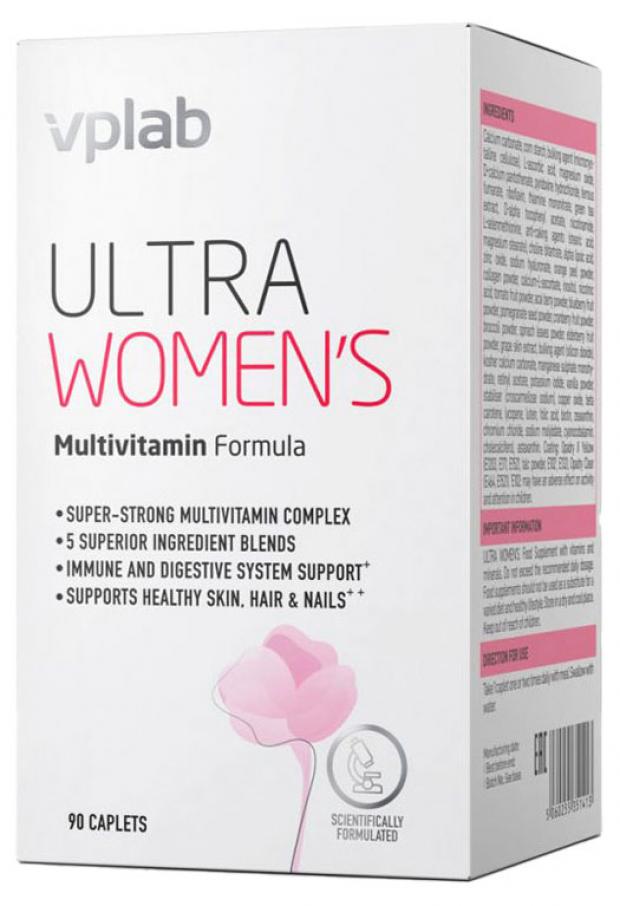 

Комплекс витаминно-минеральный VPLab Ultra Women Multivitamin Formula, 90 капсул