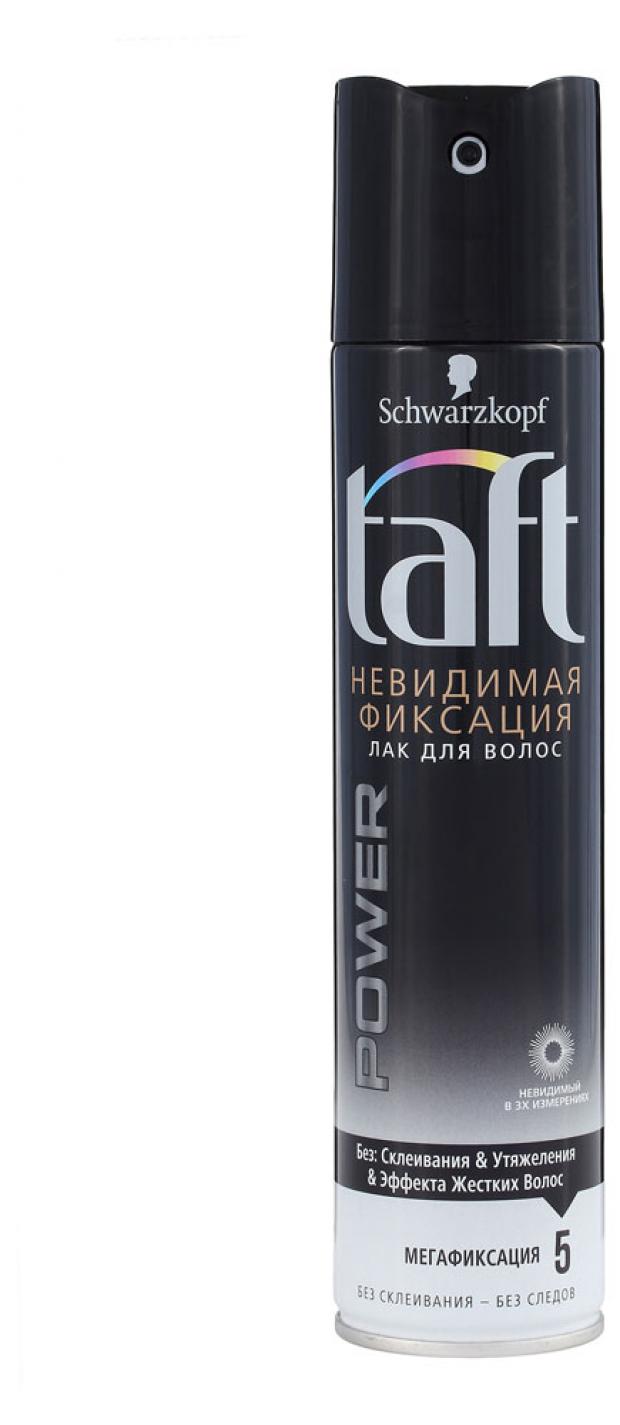 

Лак для волос Taft Power Невидимая фиксация мегафиксации, 225 мл
