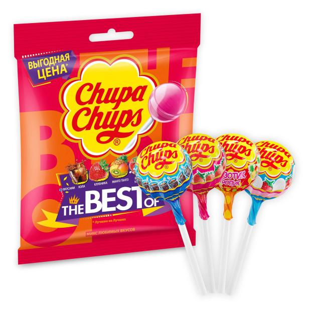 Карамель Chupa Chups The Best of 120 г