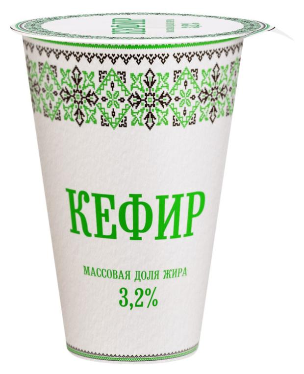 Кефир Славянские кружева 3,2%, 175 г