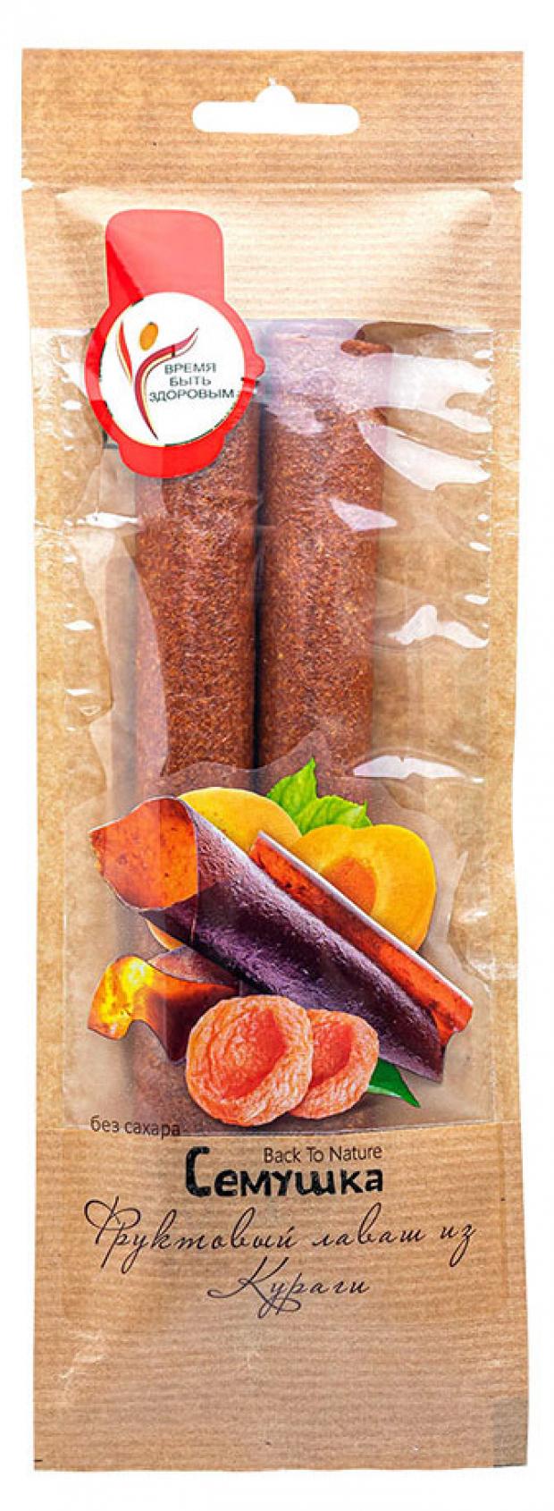 

Фруктовый лаваш «Семушка» из кураги, 80 г