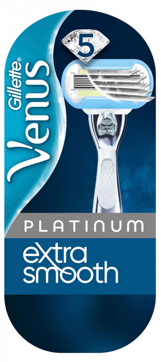 

Бритва Gillette Venus Platinum с 1 сменной кассетой, 1 шт