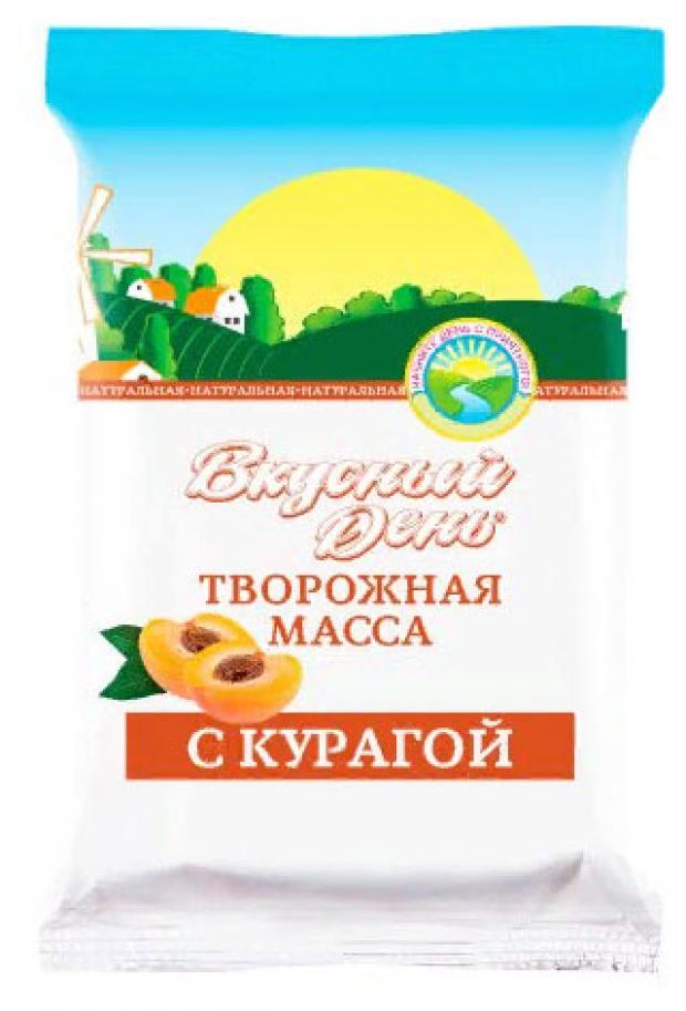 Масса творожная Вкусный день с курагой 9% БЗМЖ, 180 г