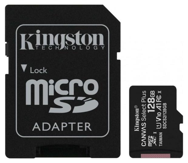 Карта памяти Kingston Class10 microSDXC SDCS2/128GB