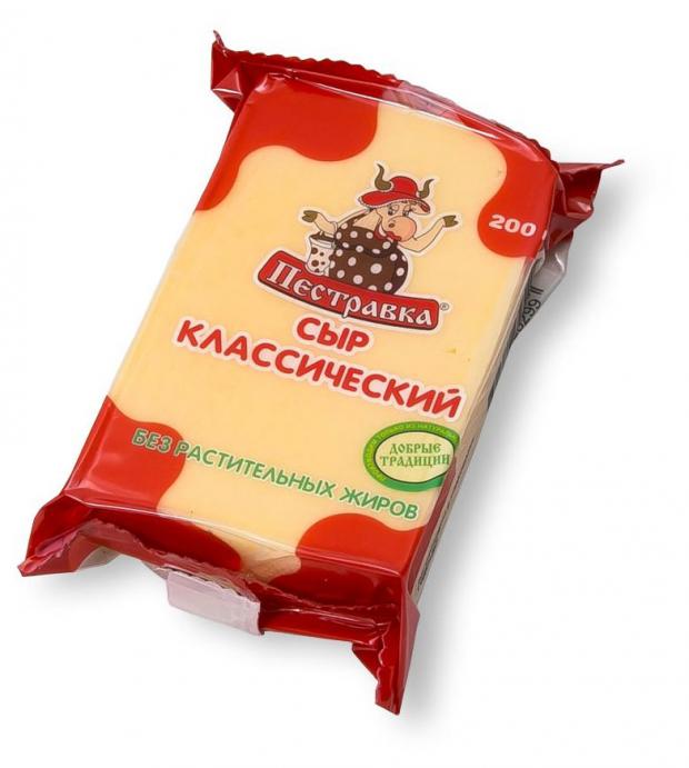 

Сыр полутвердый Пестравка Классический 45% БЗМЖ, 200 г