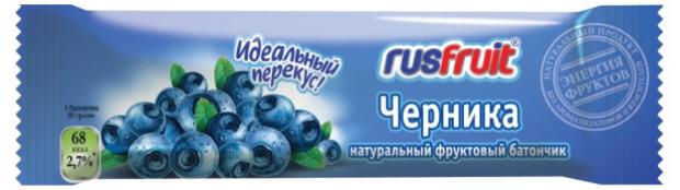 Батончик фруктовый RusFruit черника, 30 г