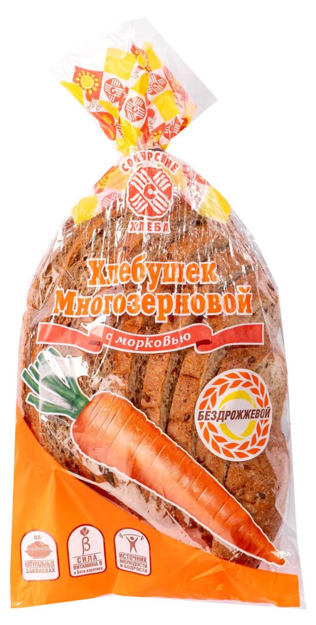 Хлеб Сокурские хлеба Многозерновой нарезка, 200 г